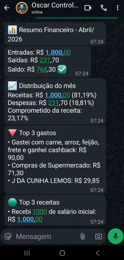 Interface Financeira 4
